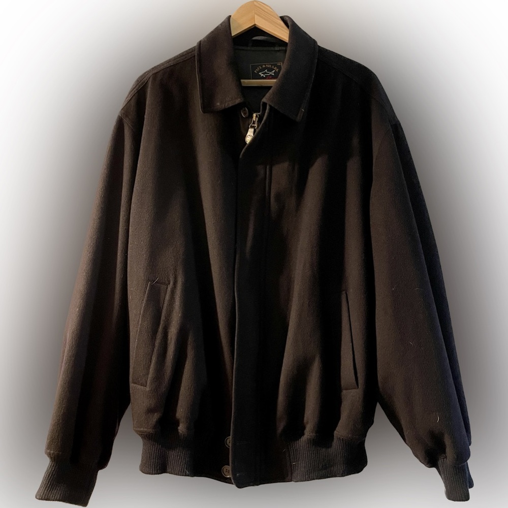 Loro Piana for Paul & Shark Yachtling XXL Black lightweight coat